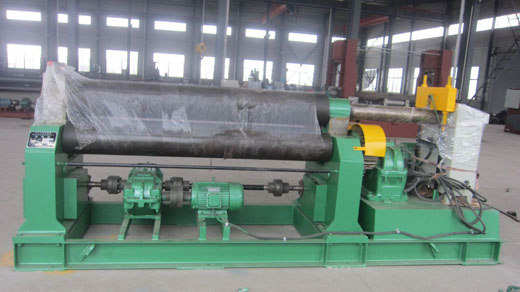 機械式三輥(gun)對稱卷闆機